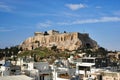 Parthenonas in Akropolis, Athens,Greece Royalty Free Stock Photo