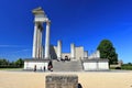 Roman Harbor Temple in Archaeological Park in Xanten, UNESCO World Heritage Site, Germany