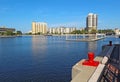 Partial skyline of Tampa, Florida