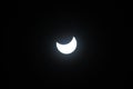 partial solar eclipse 04 Royalty Free Stock Photo