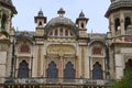 Partial view of The Lakshmi Vilas Palace, was built by Maharaja Sayajirao Gaekwad 3rd in 1890, Vadodara Baroda, Gujarat