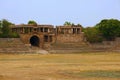 Partial view of Sarkhej Roza, mosque and tomb complex. Makarba, Ahmedabad, Gujarat