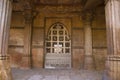 Partial view of Sarkhej Roza, mosque and tomb complex. Makarba, Ahmedabad, Gujarat Royalty Free Stock Photo