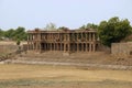 Partial view of Sarkhej Roza, mosque and tomb complex. Makarba, Ahmedabad, Gujarat, India Royalty Free Stock Photo