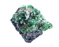 Partially crystallized rough Tsavorite from Tanzania