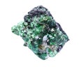 Partially crystallized rough Tsavorite from Tanzania