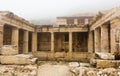 Doric fountain house at archaeological site of Sagalassos, Turkey Royalty Free Stock Photo