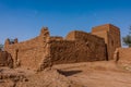 A traditional Arab domicile with a closed yard, Riyadh Province, Saudi Arabia