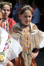 Croatian national costume from the village Siroko Polje