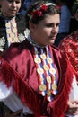 Croatian national costume from the village Siroko Polje