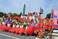 WASHINGTON, D.C. - JULY 4, 2017: representatives of Taiwan-participants of the 2017 National Independence Day Parade July 4, 2017 Royalty Free Stock Photo