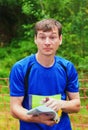 The participant of orienteering competitions