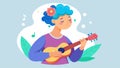 A participant who struggles with memory loss lights up as she confidently plays a simple tune on the ukulele a reminder