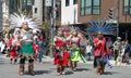 Participants in the annual Cesar Chavez Parade in San Francisco, CA