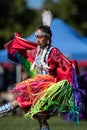Proud Dancing Native American