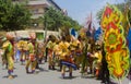 Participants of Davao`s Idadk-Indak during Kadayawan Festival 2018