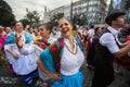 Participants Festival of St John. Happens every year during Midsummer, Porto.