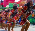 Participants of Kadayawan festival performs