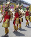 Participants of Kadayawan festival performs