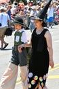 Participants march in the 34th Annual Mermaid Parade at Coney Island