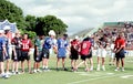 2001 NFL QB Challenge, Kauai, Hawaii Royalty Free Stock Photo