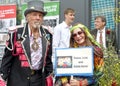 Participants at the 150th Anniversary of the first Cable Car Ride in San Francisco