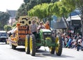 Participants at the 50th annual Art and Pumpkin Parade in Half Moon Bay, CA