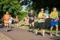 Participants of the 10th company relay in in Magdeburg