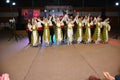 Participants Traditional dance at the folklore festival