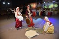 Participants Traditional dance at the folklore festival