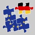 Participation of Germany in euro-economy concept