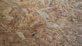 Particle Board wooden panel background made of wood chips. Board made of wood chips. Royalty Free Stock Photo