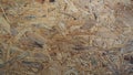 Particle Board wooden panel background made of wood chips. Board made of wood chips. Royalty Free Stock Photo
