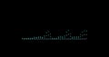 particle graph lines, HUD lines in motion. High tech futuristic graphics. FHD future technology network concept. Modern