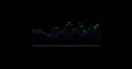 particle graph lines, HUD lines in motion. High tech futuristic graphics. FHD future technology network concept. Modern