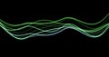 particle graph lines, HUD lines in motion. High tech futuristic graphics. FHD future technology network concept. Modern