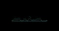 particle graph lines, HUD lines in motion. High tech futuristic graphics. FHD future technology network concept. Modern