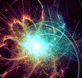 Particle physics Royalty Free Stock Photo