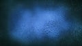 Particle seamless background on blue science concept.