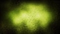 Particle seamless background on green science concept.