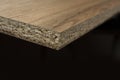 Particleboard is economy material  for a furniture Royalty Free Stock Photo