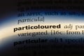 particoloured