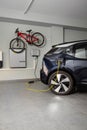 Particular Electric Vehicle Charging Station at home.