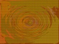 Unique artistic background, art, wallpaper, colorful circular ripple with shades of fire, abstract