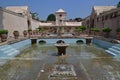Large open space of the bathing complex at Taman Sari Water Castle, Yogyakarta, Indonesia