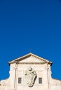 Particular of the St. Raimondo Church in Siena, Italy Royalty Free Stock Photo