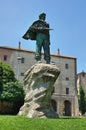 Partisan monument. Parma. Emilia-Romagna. Italy.
