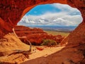 Partition Arch at Arches National Park