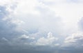Partly cloudy sky Royalty Free Stock Photo