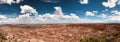 Painted Desert Panorama Royalty Free Stock Photo